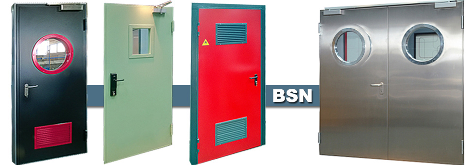 Πόρτες Πυρασφαλείας BSN