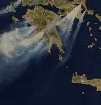 Έκθεση για τις πυρκαγιές στην Ελλάδα το καλοκαίρι του 2007 απο το Ευρωπαϊκού Κέντρου Δασικών Πυρκαγιών (ΕΚΕΔΑΠ). 